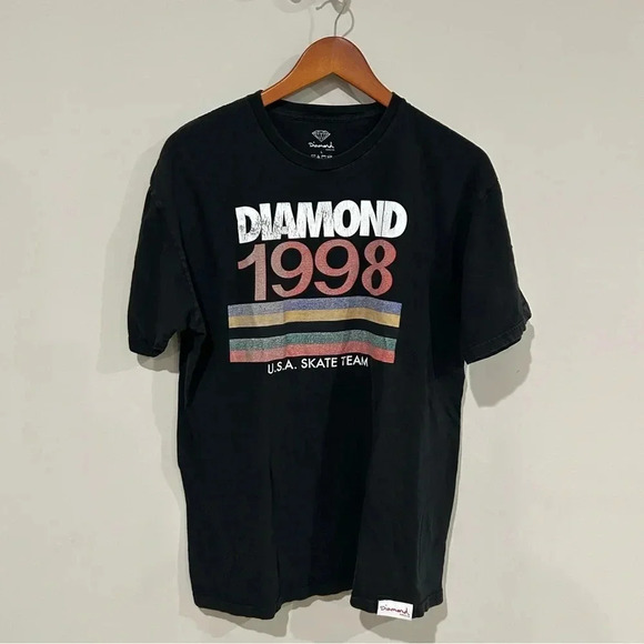 Diamond Supply Co 1998 U.S.A Skate Team Men’s Size Large TShirt - Picture 1 of 4